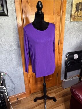 Kettlewell Purple Long Sleeve Tee